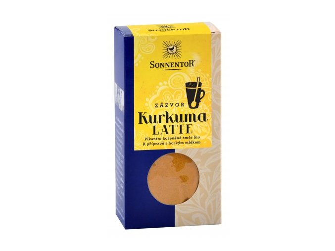 kurkuma latte zazvor bio zlate mlieko 60 g Sonnentor