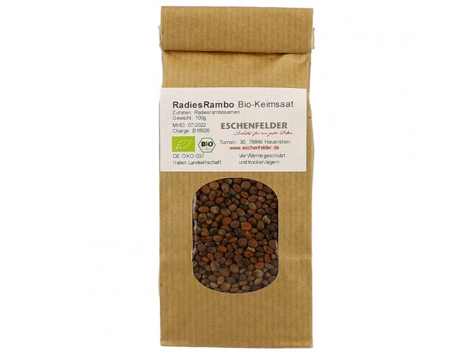 reďkovka rambo semienka na naklicovanie eschenfelder