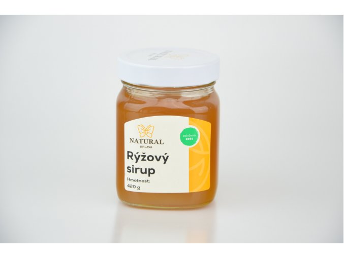 Ryžvý sirup Natural 420 g