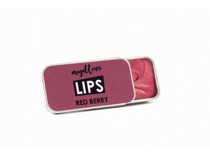 Výživný balzam na pery RED BERRY LIPS, MydLove 01