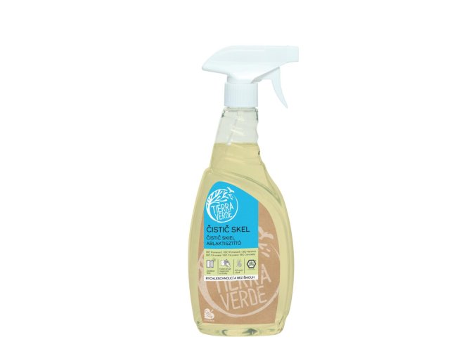 Čistič skiel s BIO pomarančovou a citronelovou silicou, Tierra Verde 750 ml
