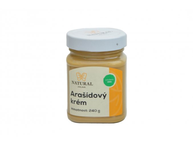 Arašidový krém, Natural 240 g