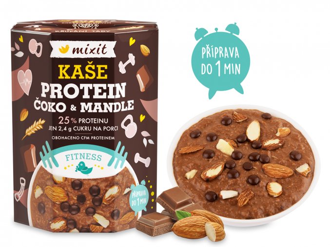 minutova kasa protein a cokolada mixit