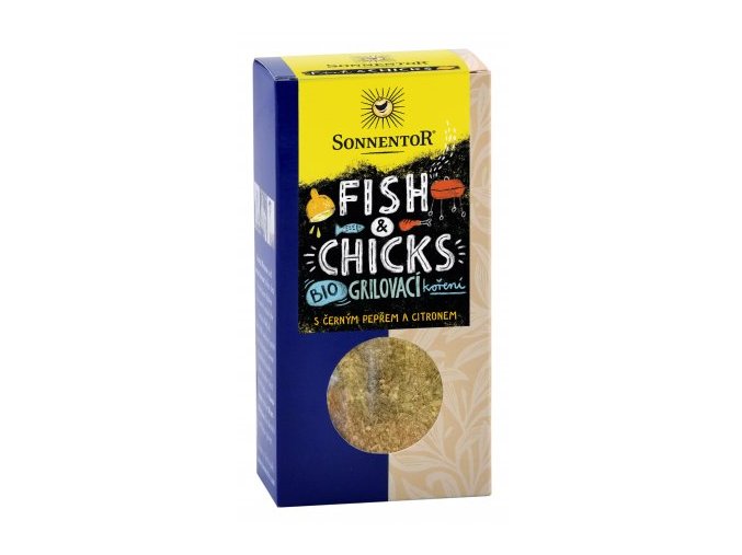 grilovacie korenie na ryby a kura fish chicks 55g