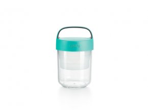 lekue jar to go 400ml tyrkysovy