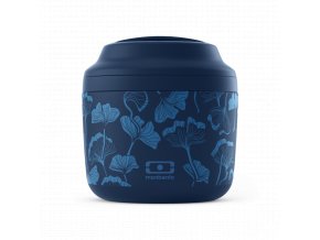 Element graphic blue Ginkgo monbento 01