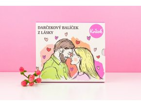 darčekový balíček z lásky Kvitok 01