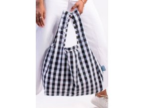 Kindbag Gingham black white Medium 01