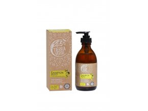 Brezový šampón na suché vlasy s vôňou citrónovej trávy Tierra Verde