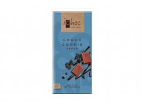 Ryžová čokoláda Choco Cookie, Bio iChoc 80 g