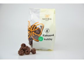 Kakaové guličky bez lepku, Natural 150 g