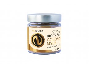 Instantný nápoj Golden mylk kurkuma latté BIO Vegan, Nupreme 80 g