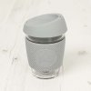 Sklenený pohár na horúce aj ľadové nápoje NEON KACTUS šedý 340ml 2 ekonetka