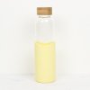 glass water bottle summer lovin yellow 550ml (1)