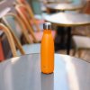 insulated stainless steel bottle pop orange 500ml (1)