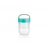 lekue jar to go 400ml tyrkysovy