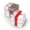 Obedovy box MB square graphic Blossom 05