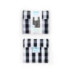 Kindbag Gingham black white Medium 06