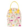 Fluf bag ZLU RBW 20 zipper lunch bag rainbows product 001 Small