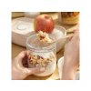 Desiatový box Jar To Go s lyžičkou krémový Lékué 600 ml 04