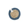 respiin round seagrass jute coaster natural grey 41438300864766