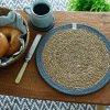 seagrass placemats blue mood