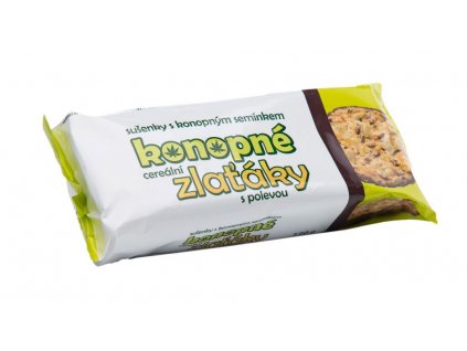 Konopné zlaťáky s kakaovou polevou 120 g