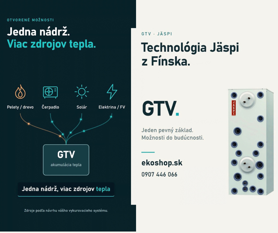 🏡 Jedna nádrž, viac zdrojov tepla a otvorené možnosti do budúcnosti.