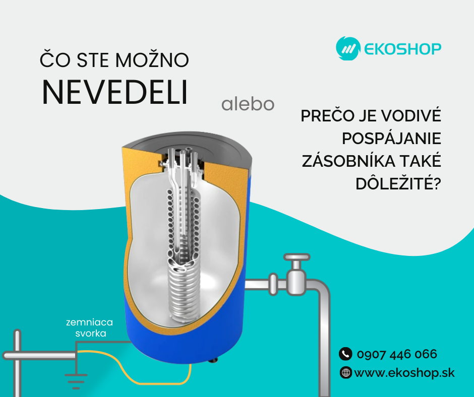 🛠  Návod na montáž a zapojenie na vodivé pospájanie zásobníka a vyrovnanie pontenciálov