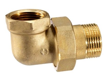 Mosadz KOLENO SO ŠRUBENIM 3/4" MF