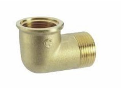 Mosadz KOLENO 1/2" MF