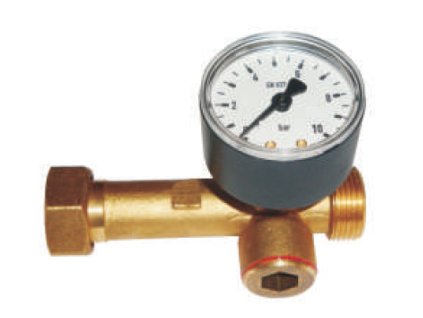 Sada s manometrom M50 1/4 10 bar/145 PSI