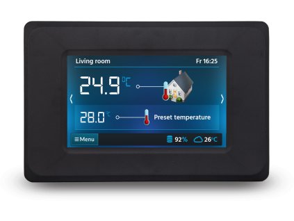 Regulátor vnutor.teploty Pellas® S.Control RADIO TOUCH(termostat)-bezkabl.ISMmod