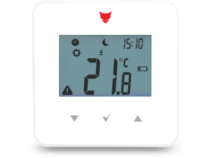 Regulátor vnutornej teploty Pellas® S.Control RADIO (termostat) - bezkablovy s I
