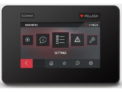 Electronický regulátor Pellas® S.Control MK2 - TOUCH