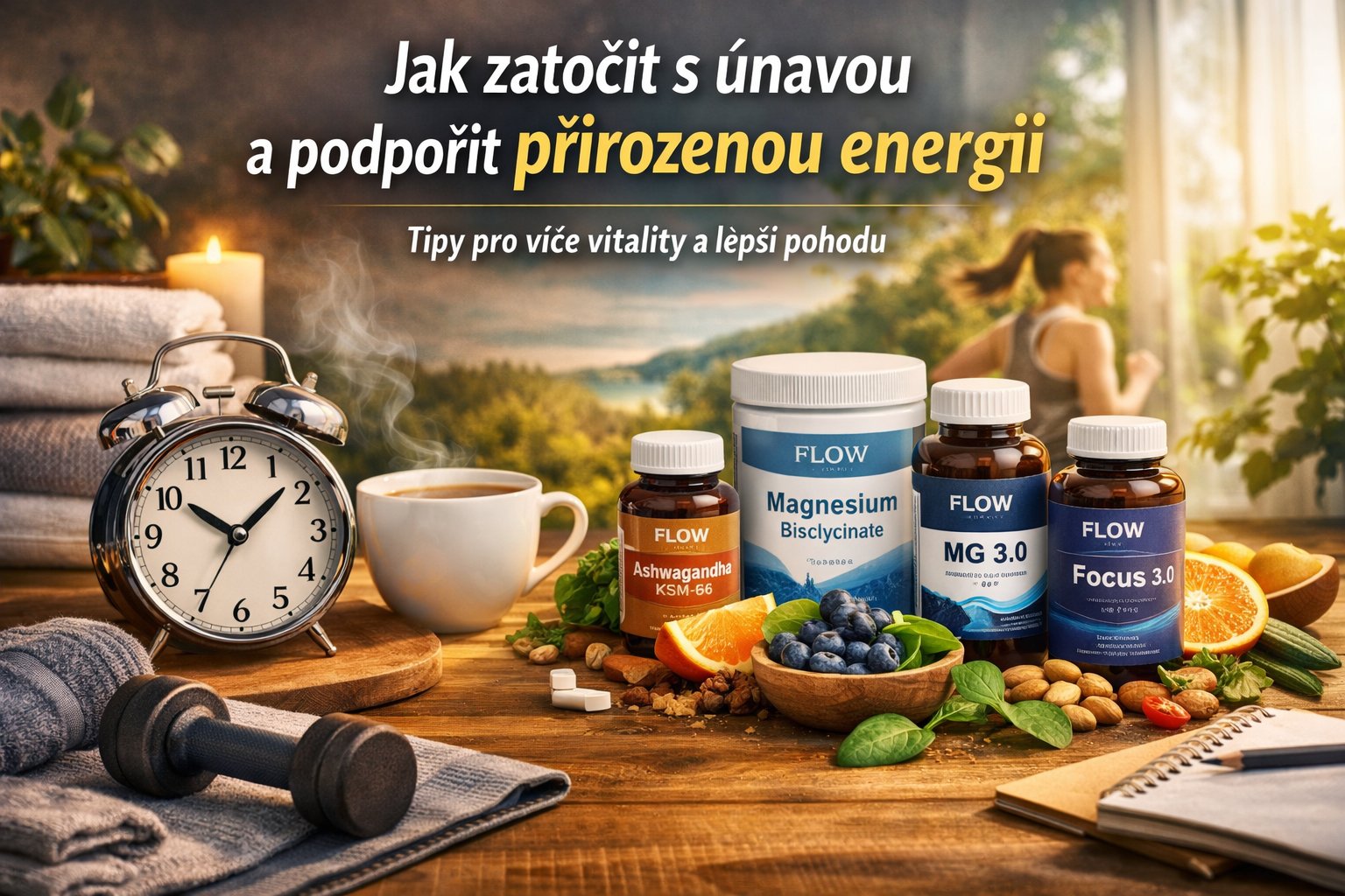 Jak zatočit s únavou a podpořit přirozenou energii