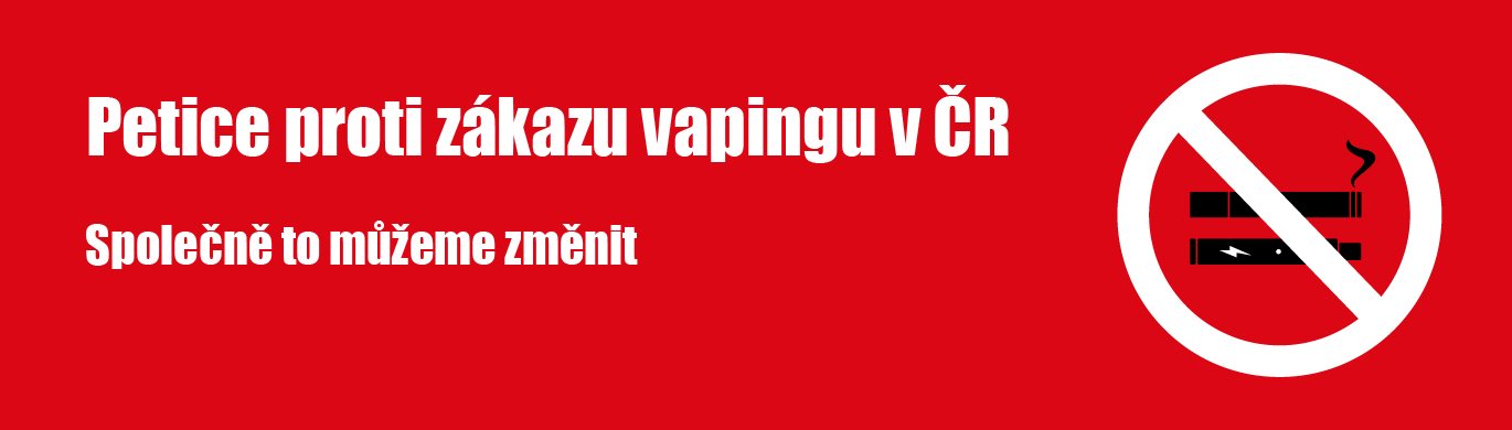 Petice proti zákazu vapingu v ČR