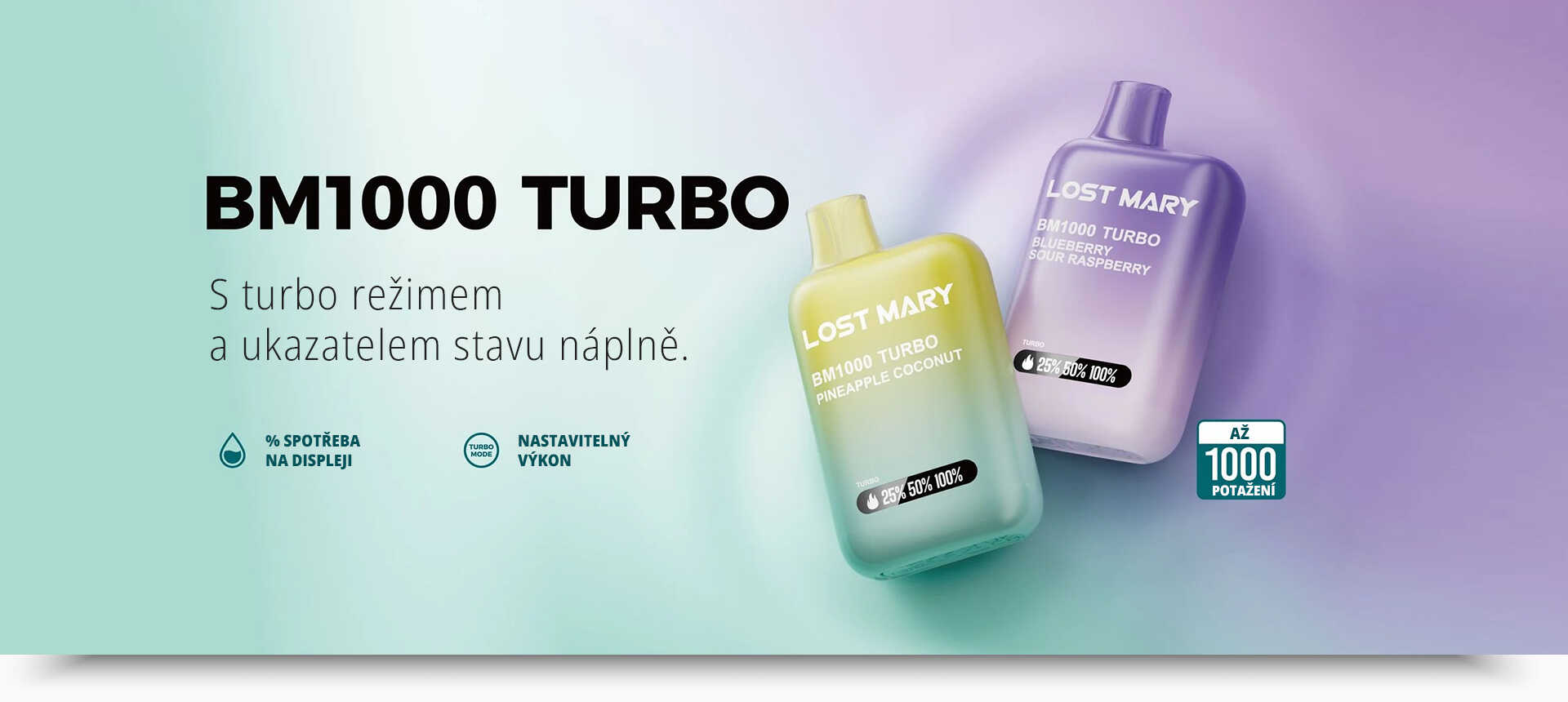 Elf Bar Lost Mary BM1000 Turbo | ekosmoke.cz