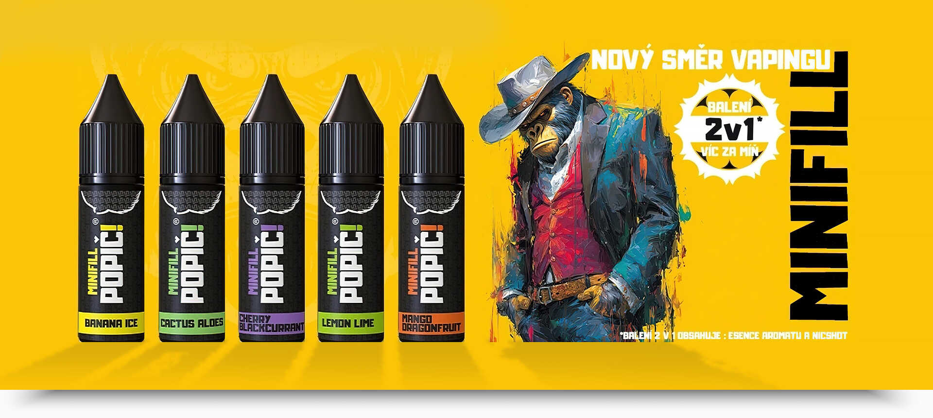 E-liquidy Popič! | ekosmoke.cz