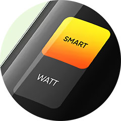 Aspire Pixo Pod uživatelské rozhraní s režimy Smart a Watt