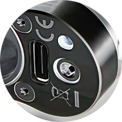 USB-C nabíjecí port Dicodes Dani Box Micro DLC - rychlé nabíjení bez nutnosti vyjímání baterie