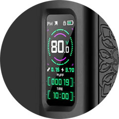 DotMod DotApollo Mission XV, TFT displej