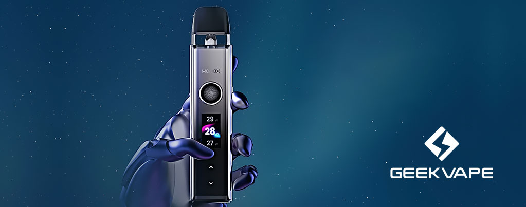 GeekVape Wenax Q Pro Pod Kit, banner s logem výrobce