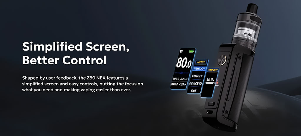 Kompletní sada Innokin Coolfire Z80 Nex s příslušenstvím