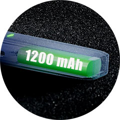 Innokin Endura V, baterie.