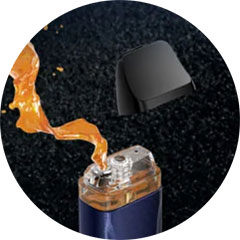 Innokin Endura V, plnění Pod Cartridge.