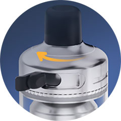 Snadné top-fill plnění Innokin Zenith Nex tanku