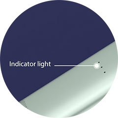 Elektronická cigareta Joyetech EVIO M Pod Kit, LED indikace stavu nabití.