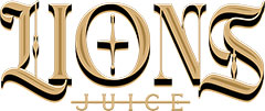 S&V příchutě Lions Juice, logo.