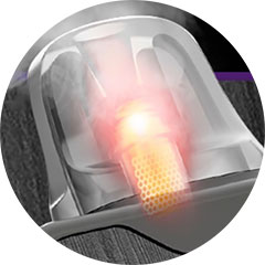 Mesh žhavící hlavy v cartridgích Ursa Pod V2 pro intenzivní chuť a dlouhou životnost